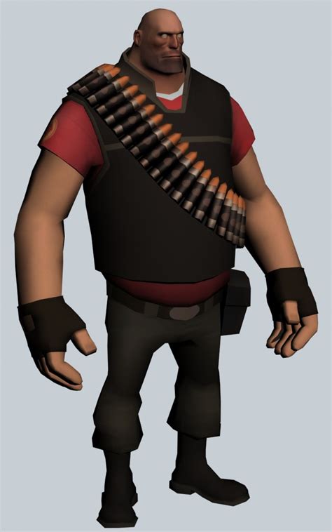 3d модель Team Fortress 2 Heavy