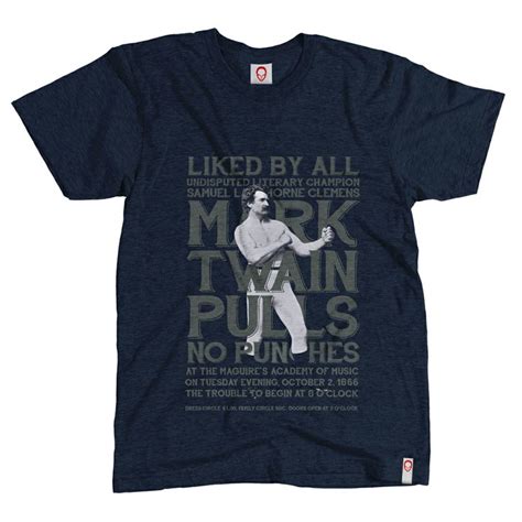 Mark Twains First Gig Mens Tops Shirts Mens Tshirts