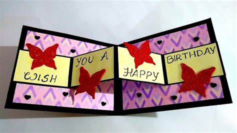 Beautiful Handmade Birthday Card For Boyfriend Handmade Birthday Card