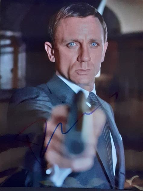 James Bond 007 Skyfall Daniel Craig Autograph Photo Catawiki