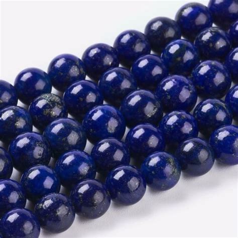 Natural Lapis Lazuli Dyed Loose Beads 6mm Round Ebay