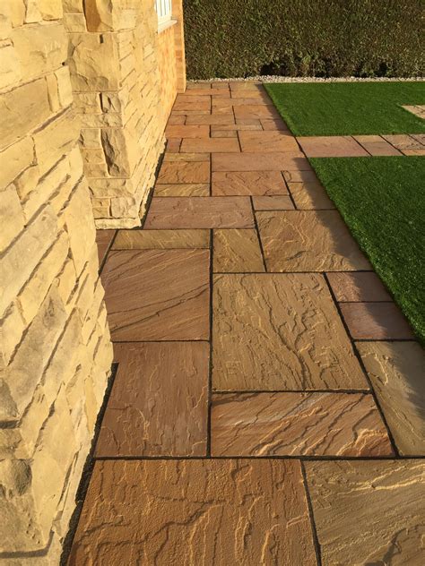 Lalitpur Yellow Sandstone Paving Slabs Rf Landscape Products