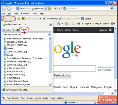 We'd like to offer you a brief overview of the currently available versions of internet explorer and try to answer some questions you may have. ie browsing history