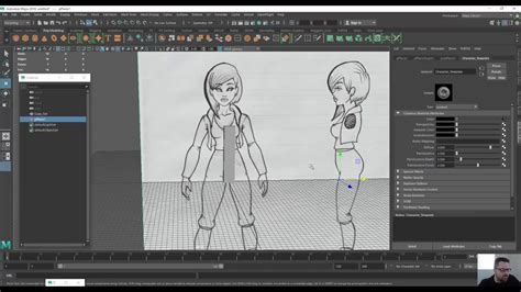 Tutorial Low Poly Character Modeling In Maya Part Youtube