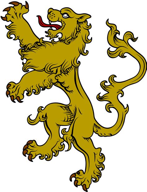 Heraldry Lion Clip Art