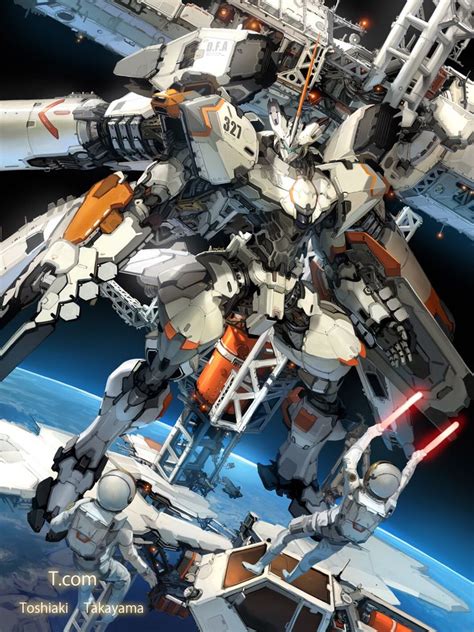 Pin By Otakuneetery On Art Gundam Art Mecha Anime Robot Concept Art