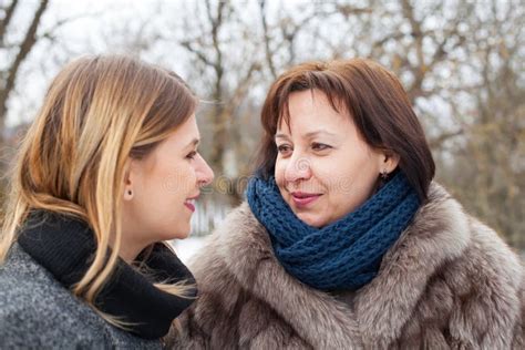 Proud Mother With Her Daughter Stock Photo Image Of Embrace Glad