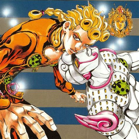 Arakis Art On Instagram Giorno And His Stand Drawn By Araki In 1996