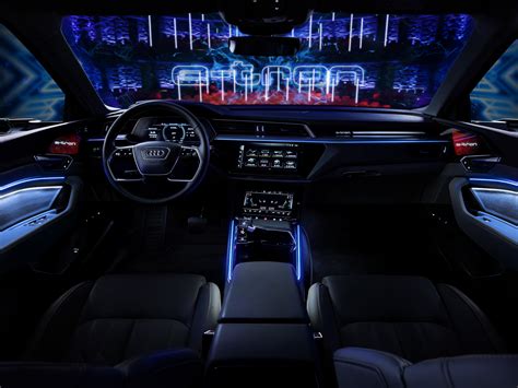 Audi E Tron Interi R Ambientbelysning Electrichasgoneaudi Net