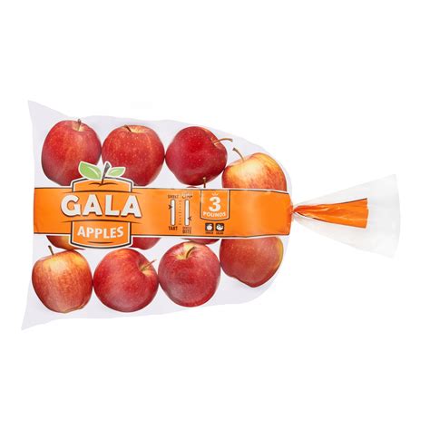 Gala Apples 3 Lb Bag