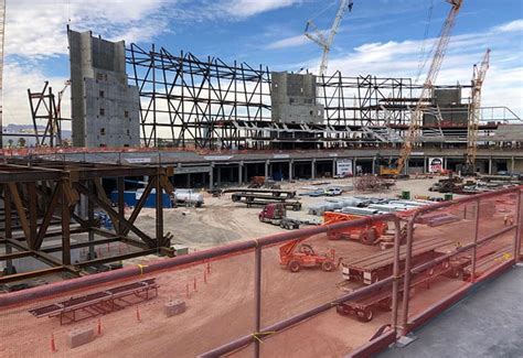 Video allegiant stadium lights up las vegas skyline Allegiant Stadium - Las Vegas, NV - Hilmerson Safety Rail ...