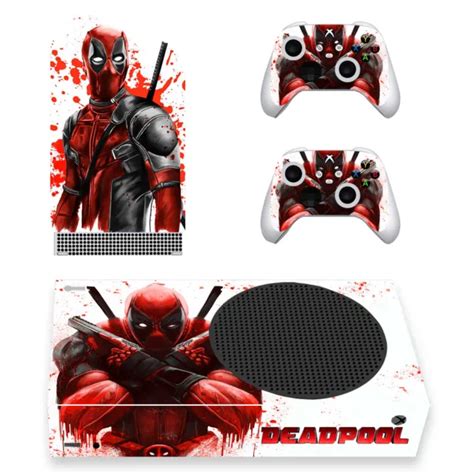 Xbox Series S X Console Skin Controller Sticker Decal Deadpool Dp Hero
