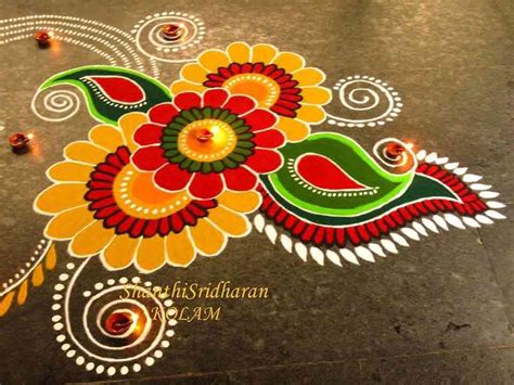 By sindhu feb 22, 2021. Beautiful Rangoli Designs for Diwali, Latest, Free Hand, Easy Dots Desings