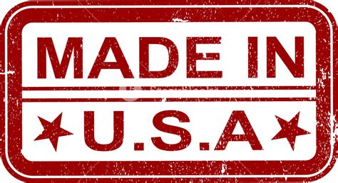 Made In Usa Stamp Royalty Free Stock Image Storyblocks