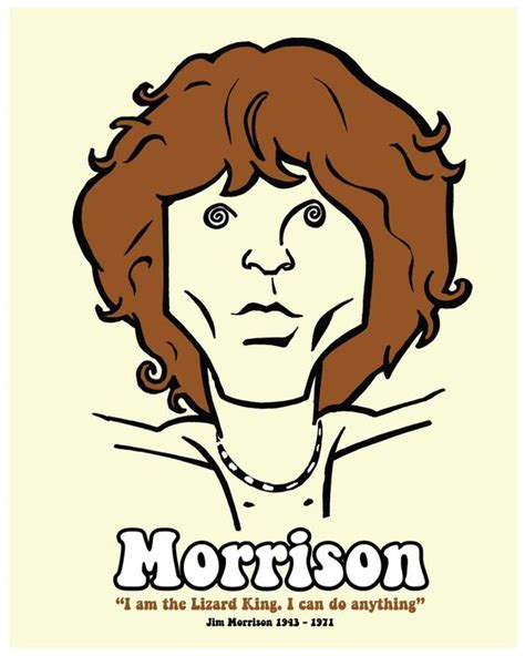 Matt Thatcher Jim Morrison Caricature Catawiki