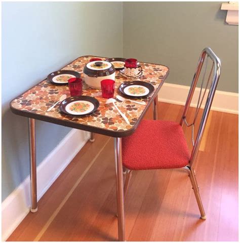 Sturdiness and performance aqre the important thing options of the youngsters table and chair. Vintage Children's Table And Chair Set 1970's by ...