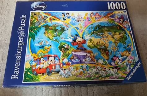 Ravensburger Puzzle Disney Disneys Weltkarte 1000 Teile Eur 250