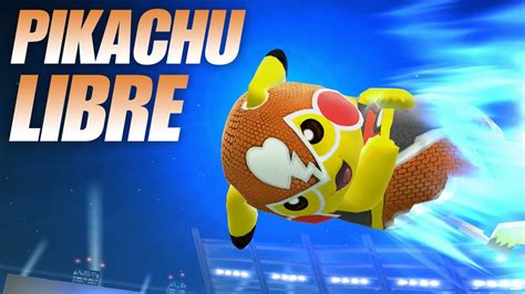 Pikachu Libre In Super Smash Bros Smash 4 Wii U Mods Skin Showcase