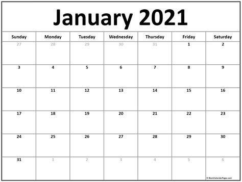 We have listed here online, printable, word, excel, pdf and blank calendar for january 2021. January 2021 calendar | 56+ templates of 2021 printable ...