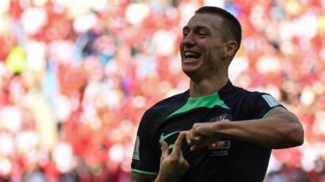 FIFA World Cup 2022: Mitch Duke Socceroos goal celebration, video