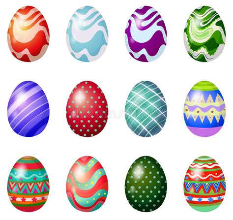 Painted Easter Eggs Stock Vector Illustration Of Animal 33097520