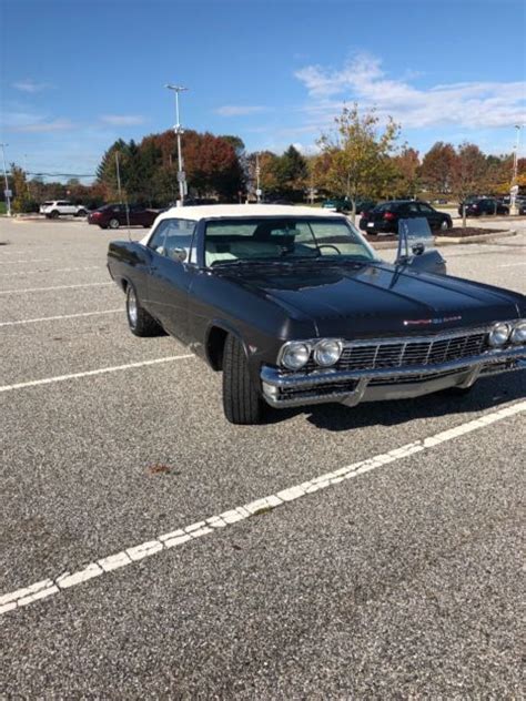 65 Chevy Impala Convertible Classic Chevrolet Impala 1965 For Sale