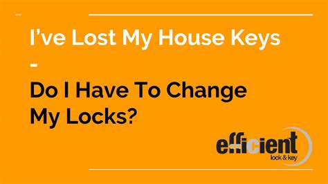 Lost My House Key How Can I Get In House Poster