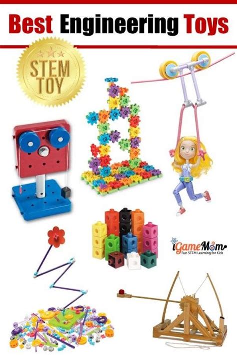 All kids are creative and love to play! 16 Engineering Toys for Kids