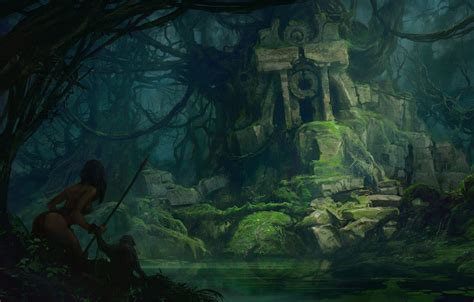 Jungle Ruins Wallpapers Top Free Jungle Ruins Backgrounds