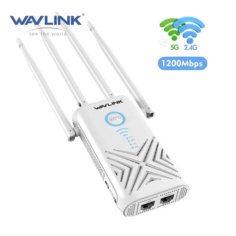 Wavlink Ac High Power Dual Band Wi Fi Gigabit Range Extender