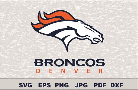 Caluya design | free svg. Denver Broncos SVG DXF Logo Silhouette Studio Transfer ...