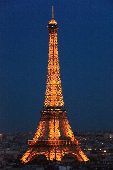 La Torre Eiffel De Noche Iluminada Imagenes Para Portada