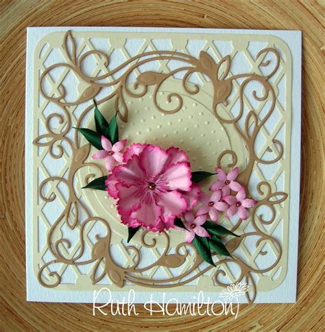 Embossing Papermill Card Flower Cards Tonic Cards Cards