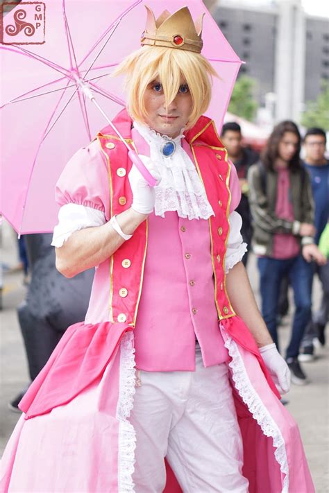 [self] Princess Peach gender bender cosplay. Save me Maria? XD : cosplay