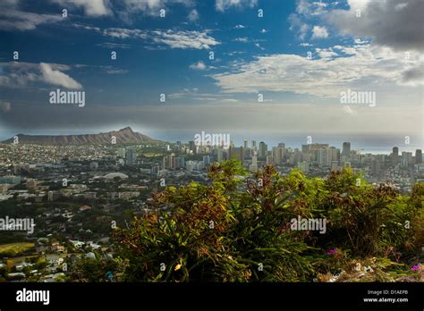 Honolulu Hawaii Oahu Stock Photo Alamy