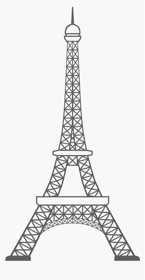 Free Printable Eiffel Tower Template