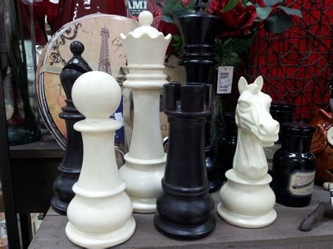 Giant Chess Pieces Chess Board Kid Room Decor Giant Chess