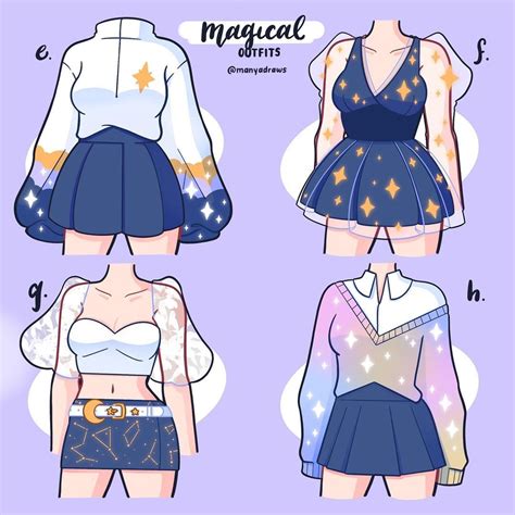 Manya Draws в Instagram 💖 💖 Which Outfit Is Your Favorite Which Set Do You Like Best