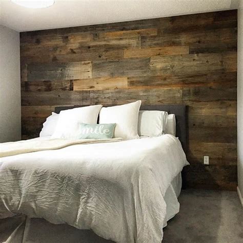 Barn Board Feature Wall Creates Such Warmth In This Space Visit