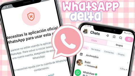 Como SOLUCIONAR ERROR DE Whatsapp Delta Necesitas la aplicación