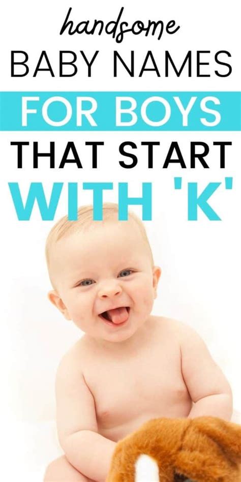 baby boy names that start with k - Making of Mom
