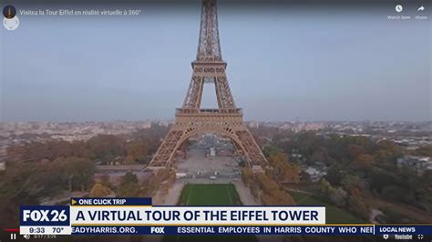 One Click Trip Virtual Tour Of The Eiffel Tower