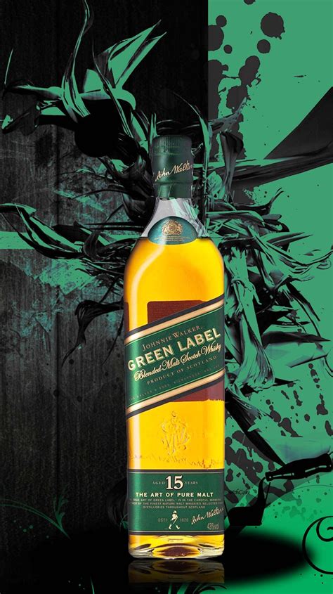 Johnnie Walker Green Label 1l Blended Malt Scotch Whisky