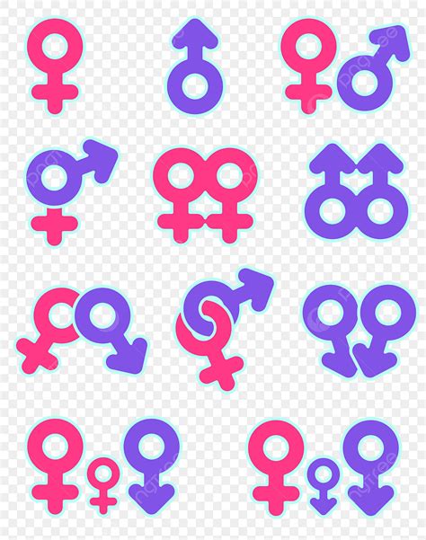 Gender Symbols Clipart Hd Png Gender Symbol Collection Symbol Icon