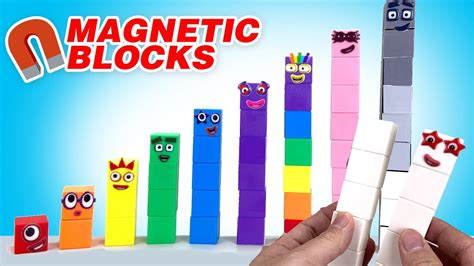 Numberblocks Make Your Own Magnetic Blocks 1 To 10 Keiths Toy Box