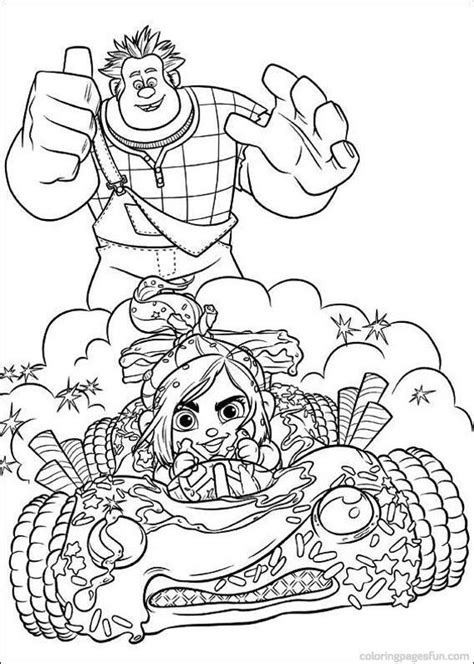 Find thousands of coloring pages in the coloring library. 65 best Disney Wreck it Ralf coloring pages Disney images ...