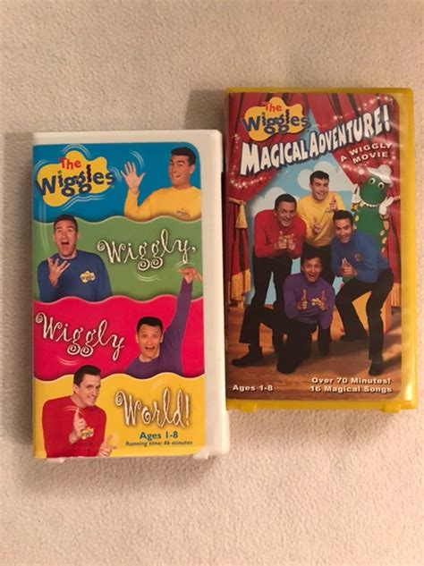 The Wiggles Vhs Tapes On Mercari The Wiggles Wiggle Vhs