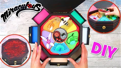 Diy Tutorial Master Fu Jewelry Box For All Miraculouses Of Miraculou