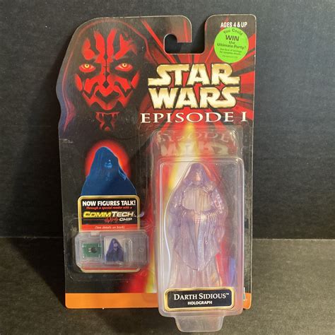 Mavin Star Wars Episode 1 Darth Sidious Holograph 375 Action Figure