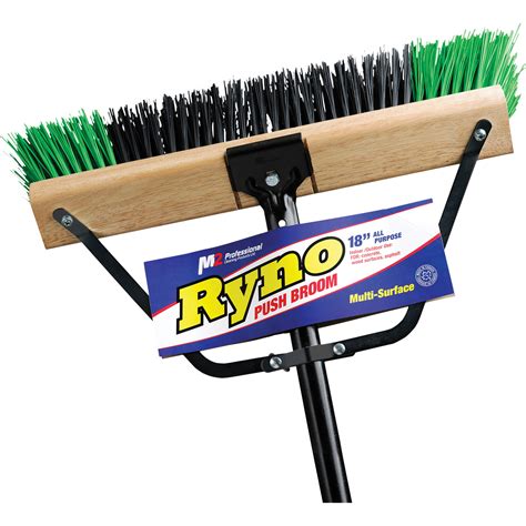 M2 Professional Ryno Push Broom With Braced Handle Scn Industrial